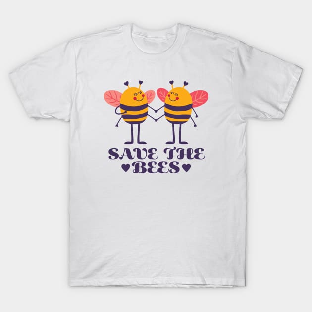 Save The Bees T-Shirt by Crisp Decisions